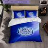 Sheffield Wednesday Football 3 Piece Bedding Set Soft Duvet Cover Set with Pillowcases Printed Bedroom Decor Set for Home