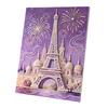 Pink Castles 3D Pearls Painting Set With Beads For Wall Art And Stress Relief