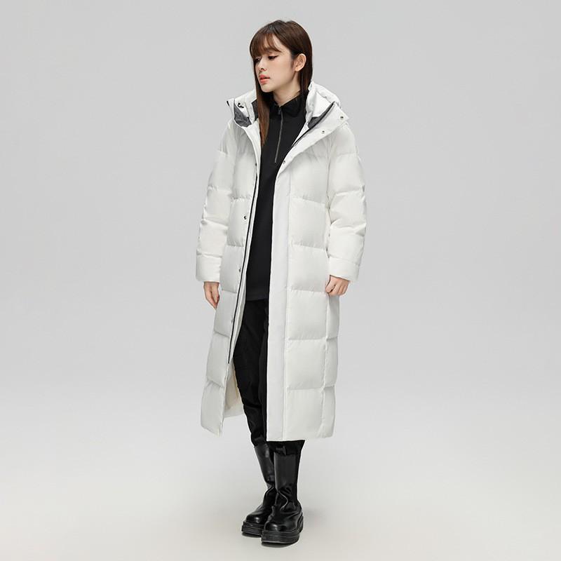 Same Style As Di Family Mid-Length Down Jacket 2026 Winter Casual Versatile Couple Thick Warm Duck Coat