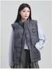 2025 Unisex Lockerer Schnitt Koreanischer Stil Herbst/Winter Daunen Arbeitsweste