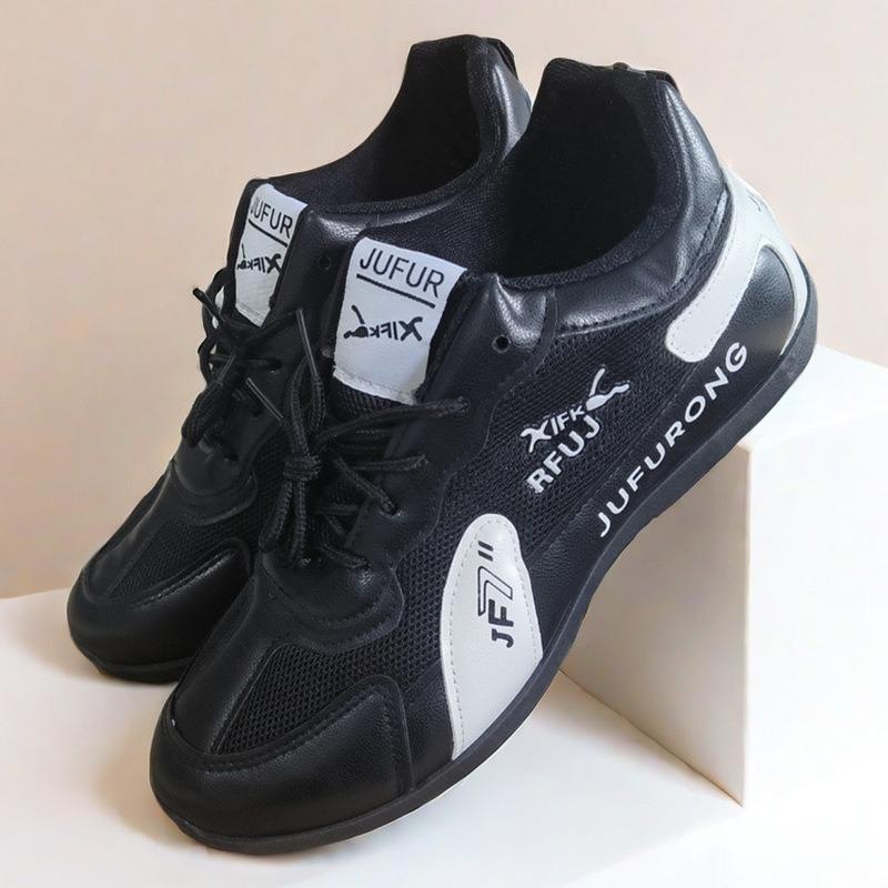 

Sports shoes leather breathable travel shoes trendy versatile spring and autumn new men s sports and leisure shoes 44 чёрный