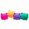 Needoh Teenie Cool C Squishy Stress Balls Mini 4 Pack Slow Rising Fidget Toys For Anxiety Relief Cute Cat Squeeze Toys Gift