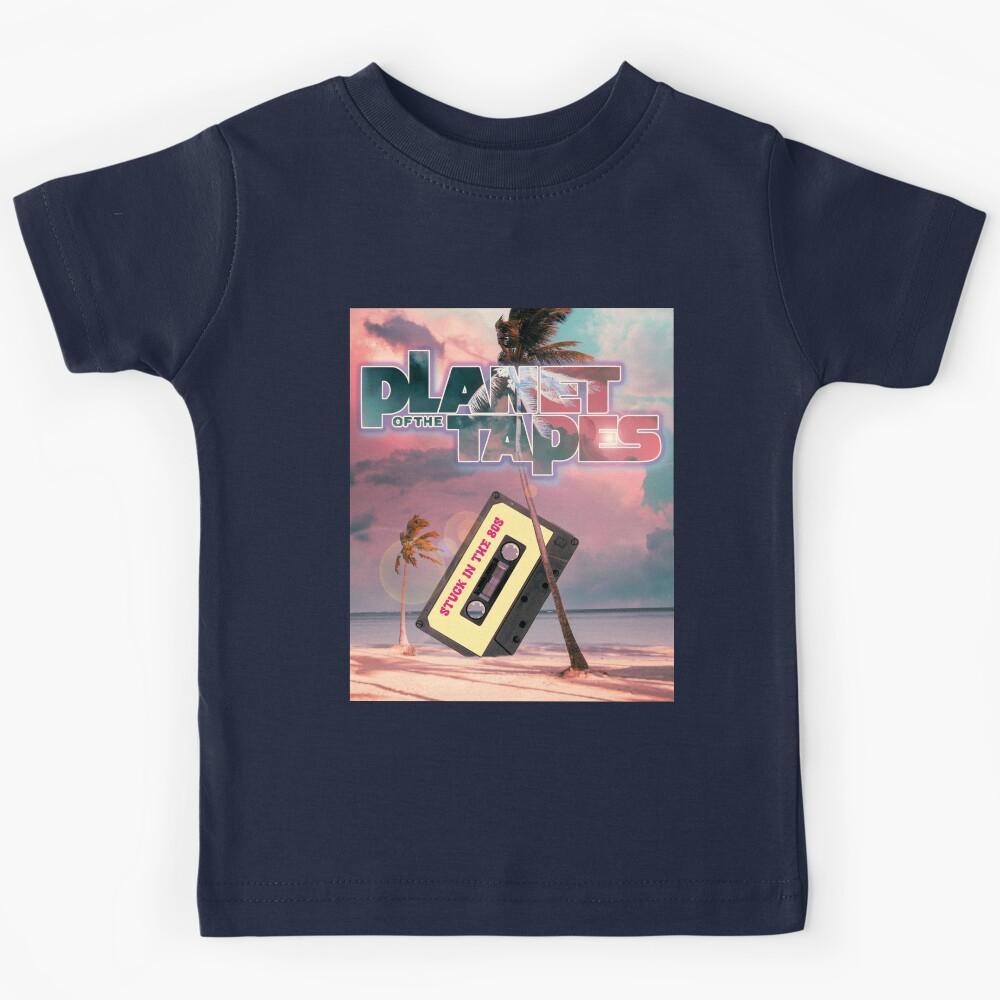 Planet of the tapes, 80s music, memes Kids T-Shirt 130