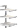 Pot Pan Rack Pots and Pans Organizer for Cabinet Countertop Home Accessories 5 Tier