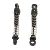 2Pcs Rear Shock Absorber Remote Control Car Shock Absorbers for WLtoys 2428 1/24 RC Crawler Car Black
