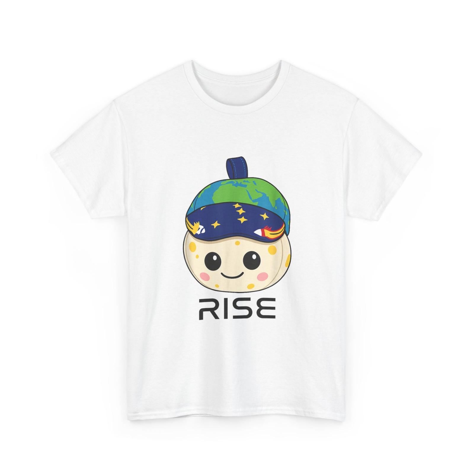 Rise Plush Shirt, Space Moon Fan Cute Shirt L