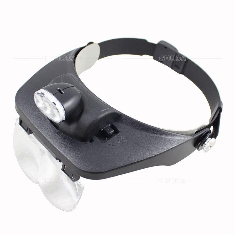Miflame LED Head-Mounted Reading Magnifier