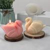 Swan Candle Mold 3D Beautiful Swan Silicone Mold Handmade Ice Cream Fondant Moulds DIY Chocolate Candy Decorating Tool