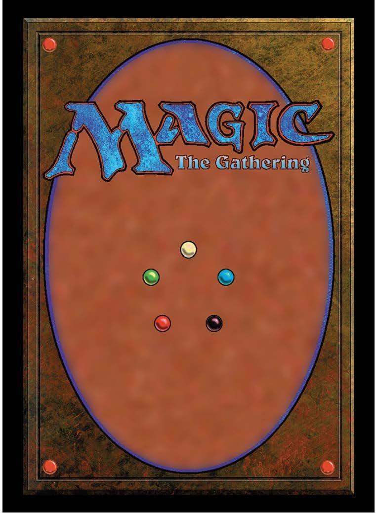 

Протектор колоди MTG Дизайн задньої панелі картки MTG