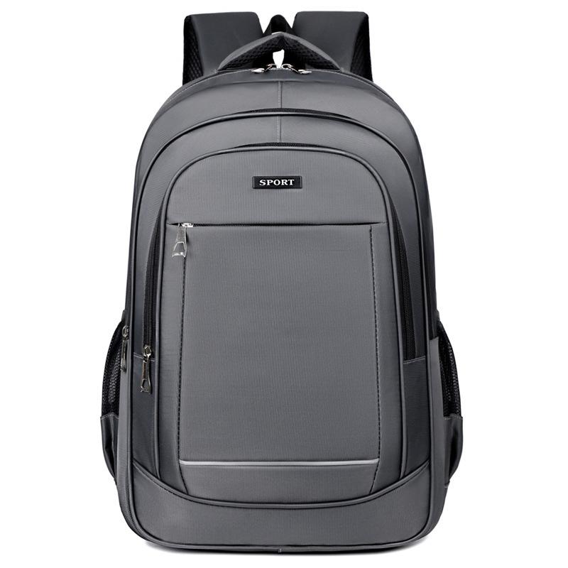 Schoolbag Backpack Men's Business Travel Bag Waterproof Rainproof Outdoor Travel Bag High School College Internship School Bag