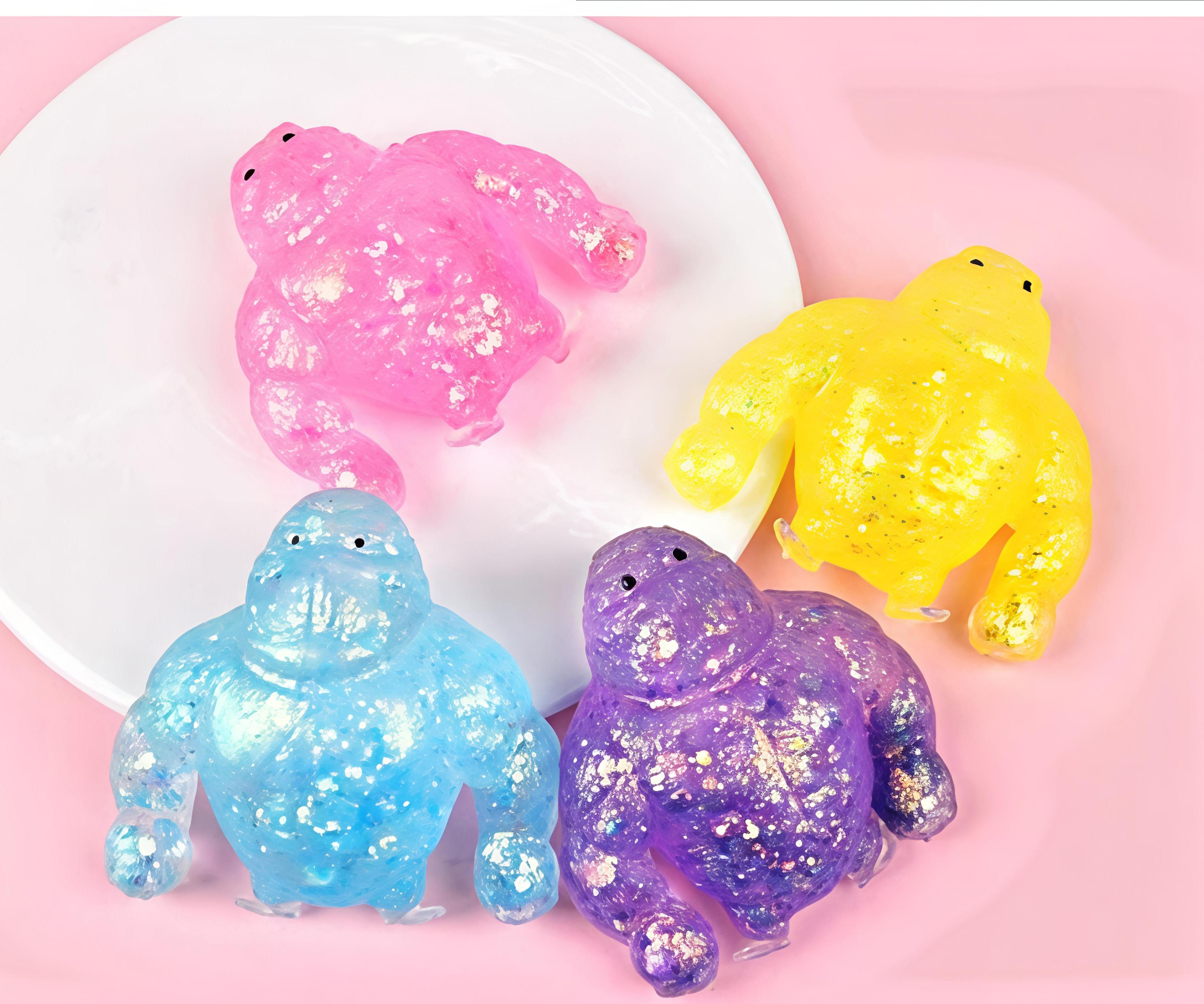 Hot Sale Gorilla Squishy Squeeze Sensory Toy Maltose Slow Rebound Shell Banana Stress Relief Vent Toys Fidget Toy
