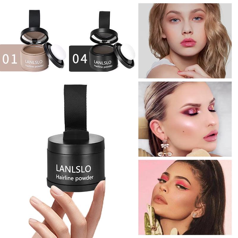 Lanlishiluo Hairline Powder: Waterproof and Sweatproof Contouring Replenisher.