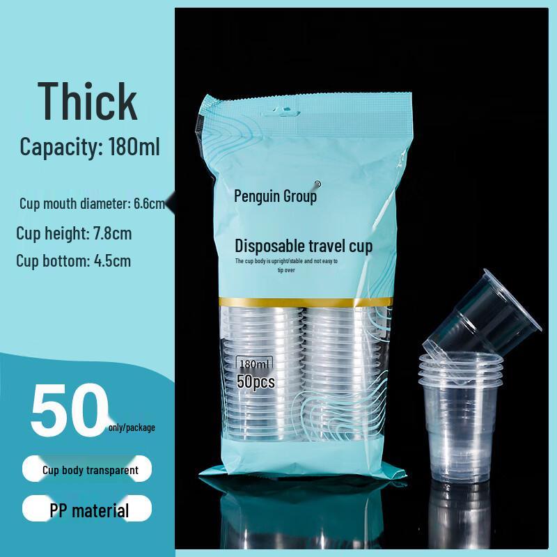 Penguin Group Disposable Plastic Cups