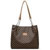 Women's retro fashion soft leather shoulder bag commuter large capacity tote bag is perfect for daily use