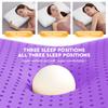 Interi Purple Pillow Queen Size Cooling Memory Foam Pillow With Lavender Scent For Side Sleeper  Back Support Neck Pain Relief