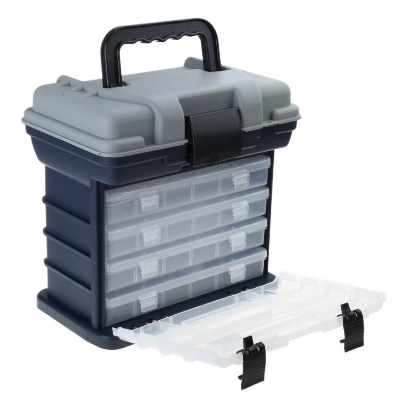 Large Capacity Fishing Bait Storage Box Travel Container for Wilderness Survival