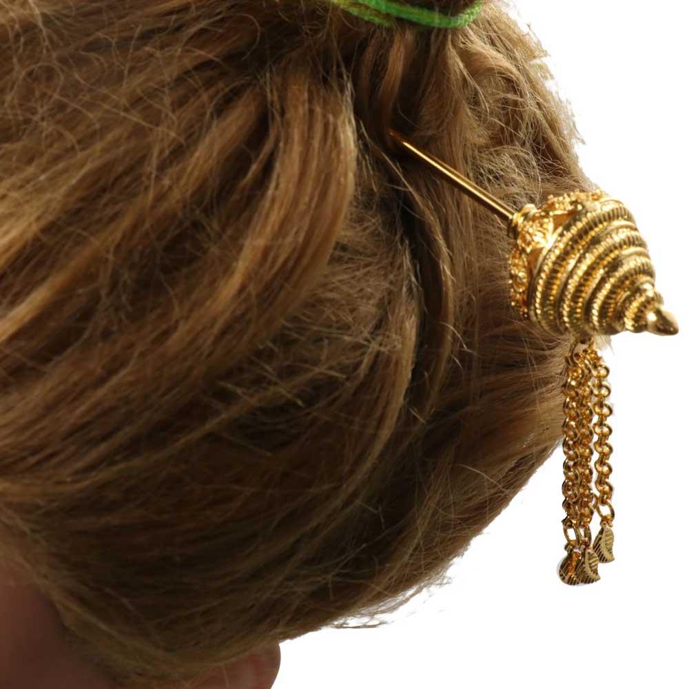 Girl Hair Accessories Metal Hair Sticks Thai Headdress Ancient Style Headwear Tassels Hairpin