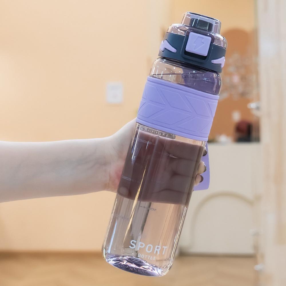 750ml Water Bottle Cup Large Capacity Fitness Kettle Portable Travel Bottle  Summer Sports Fitness