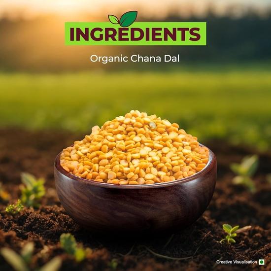 Aashirvaad Organic Chana Dal, 1 Kg, 100% Organic Chana Dal, Rich In Protein