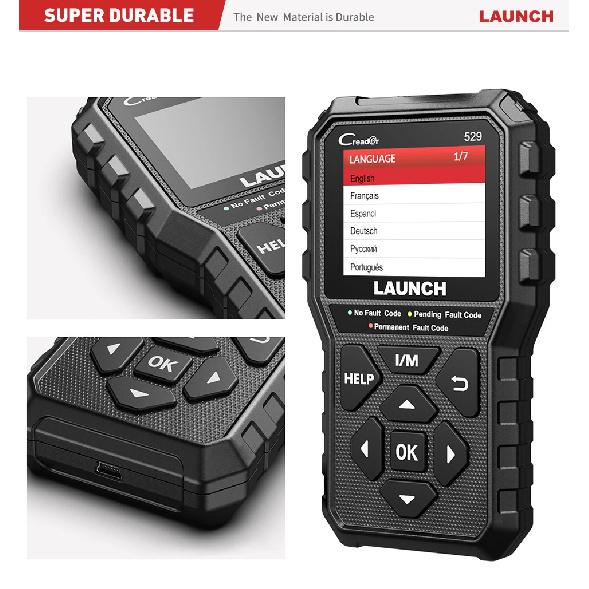 Launch Creader 529 CR529 Автомобильный OBDII сканер Диагностические инструменты для автомобиля Проверка двигателя OBDII сканеры Launch Obd2 сканер X431
