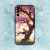 Süße Cartoon-Tierfuchs-Handyhülle für Samsung S25, S24, S21, S22, S23, S30, Ultra, S20, Plus, Fe, Lite, Note, 10, 9, 5G Schwarze Hülle
