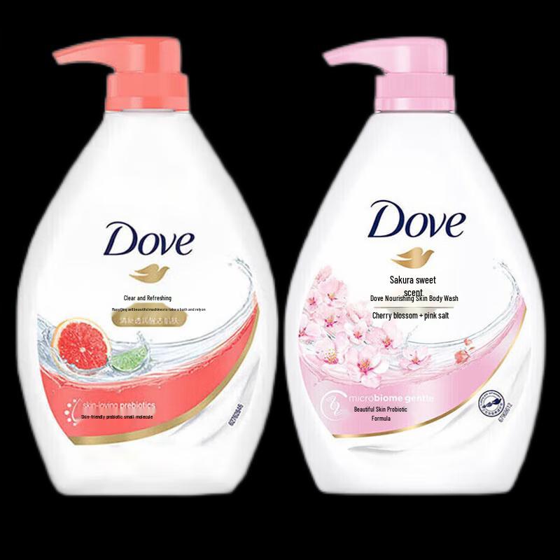 Dove Purifying & Revitalizing Body Wash with Cherry Blossom Scent