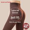 GUJIN Damen Thermoleggings mit hohem Bund und Bauchkontrolle mit Wolle & Modal