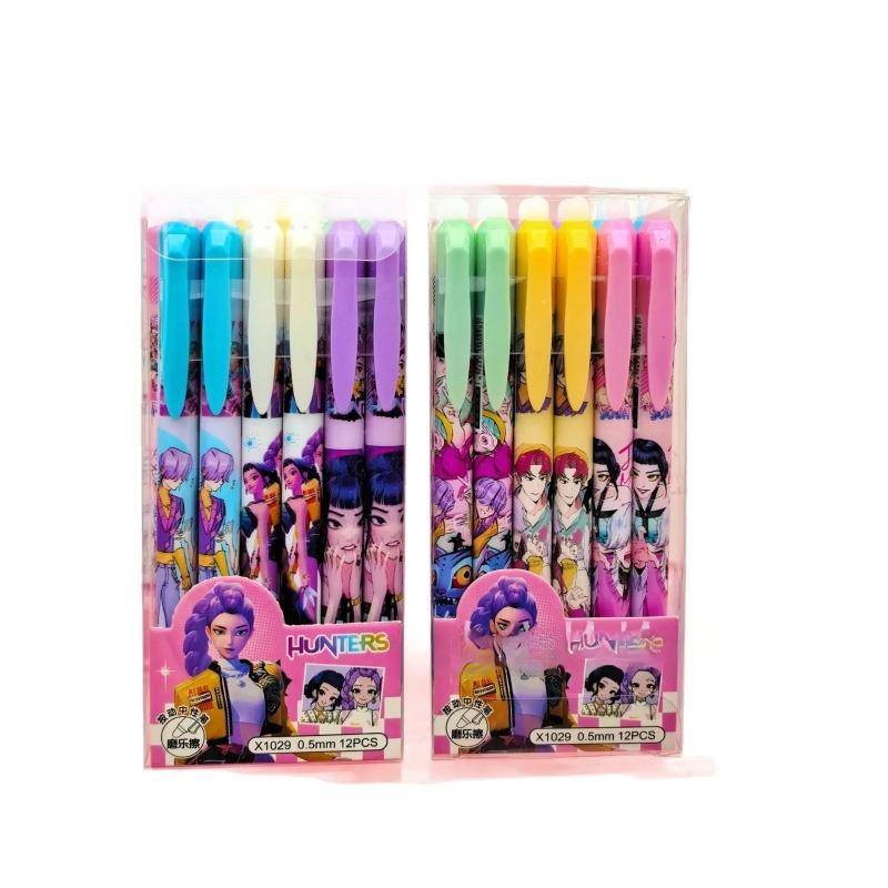 KpNew Kawaii Rumi Mira Zoey Stift Markierstift Schüler Schreibwaren Schwarz 0,5 mm Kindergeschenk op
