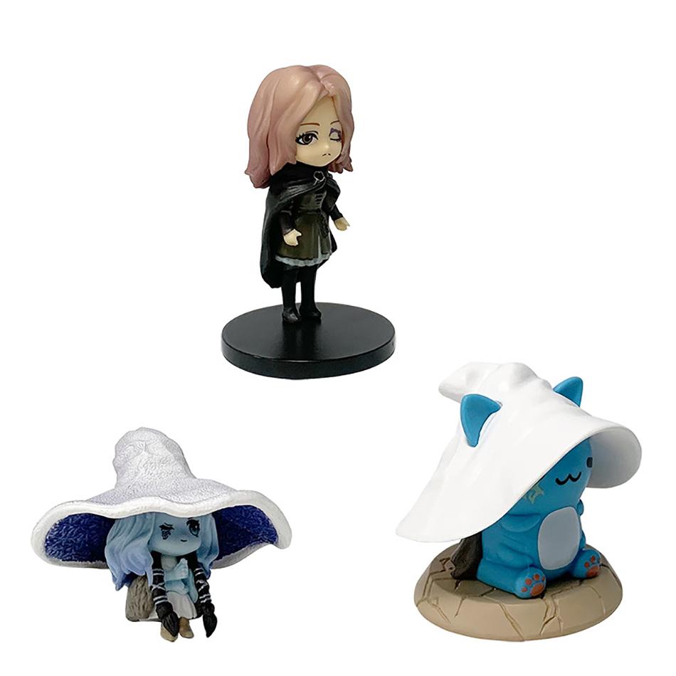 Character Game Anime Q Version Of Action Character Marlenia Kavay Lanny Cat Half Wolf PVC Model Children Gift Collection Doll