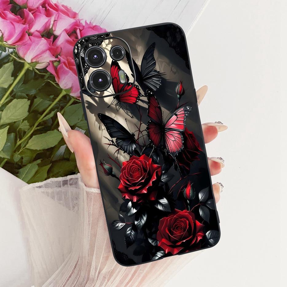 For Motorola Edge 20 Lite Case Edge20 Fusion Cute Lion Fashion Painted Cover Silicone Cases For Motorola Edge 20 Pro Soft Fundas