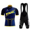 Mens Cycling Jersey Set Short Sleeve Quick Dry Performance Bike Riding Kit Team Edition