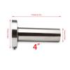 Universeller 3,5" / 4" / 4,5" runder Stahl abnehmbarer Edelstahl Auto Auspuffschalldämpfer