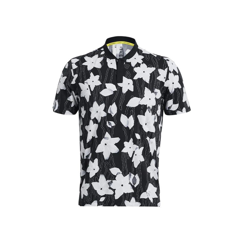 Under Armour Curry Bomber Polo Shirt Men's Black 1383141-001
