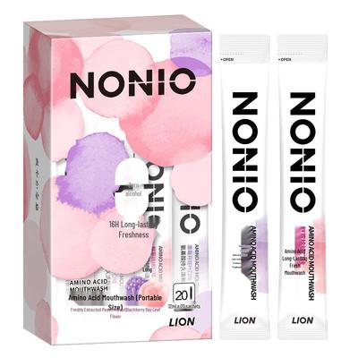 NONIO Amino Acid Peach & Blackberry Portable Mouthwash