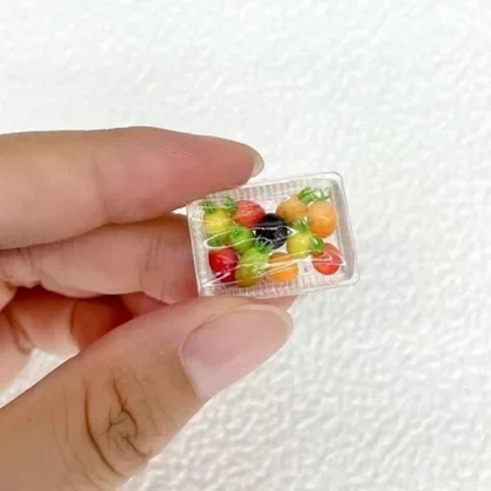 Dollhouse Miniature Items Food Simulation Fruit Miniature Food Playing Model OB11 Dollhouse DIY Furniture Decoration Accessories