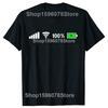 Funny Signal Wifi Battery Graphic 100% Cotton T-shirts Men Women's Fashion Casual Tshirt Loose Oversized Streetwear T Shirt