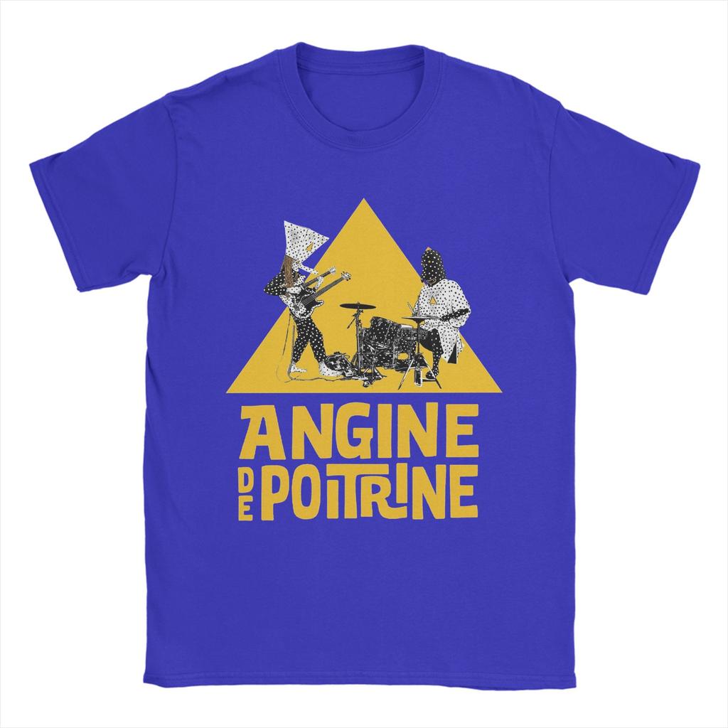 Angine De Poitrine T Shirts Unisexs Pure Cotton Unique TShirt Crewneck Tees Short Sleeve Clothing Plus Size