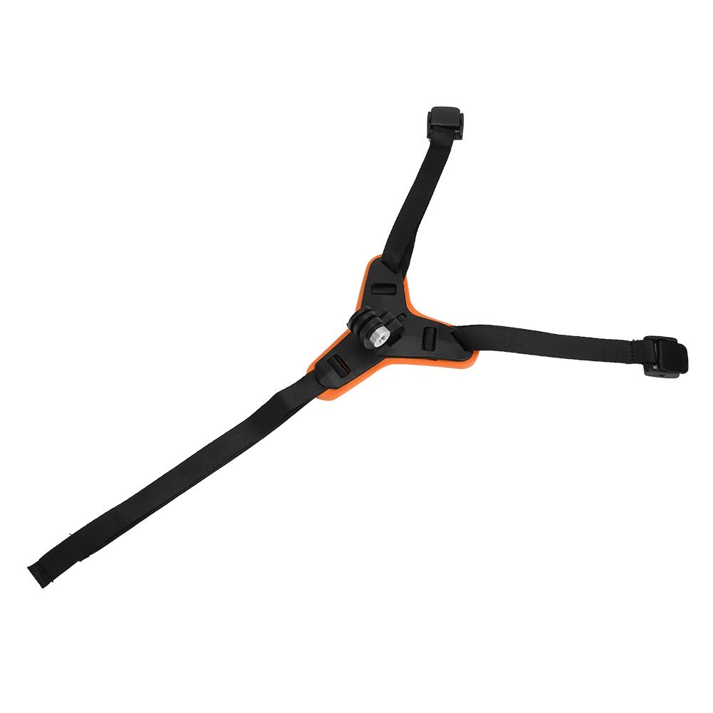 Action Camera Helmet Bracket Chin Stand Accessory Riding First Perspective Shooting Motorcycle Integrated Helmet Strap