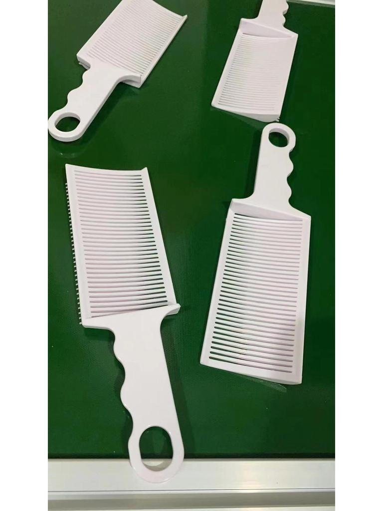 Plastic Pompadour Fade Barber Comb: Convenient Flat Top Clipper & Styling Tool for Home Haircuts