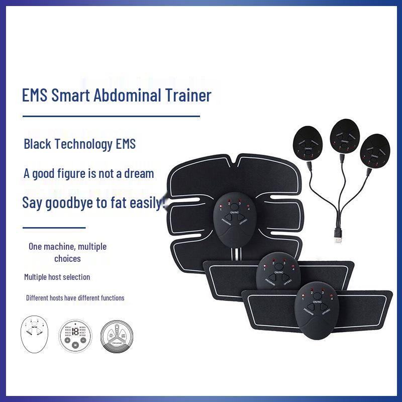 EMS Smart Abdominal Muscle Trainer and Massager - Waist Belt Fitness Device