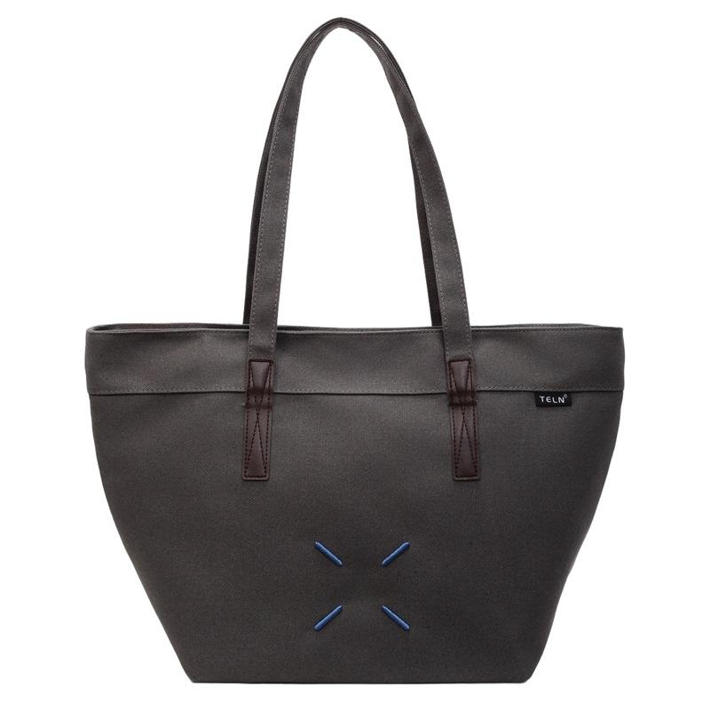 Canvas-Tasche Damen große Kapazität neu Sommer vielseitig schlichte Umhängetasche Studentin Tragetasche