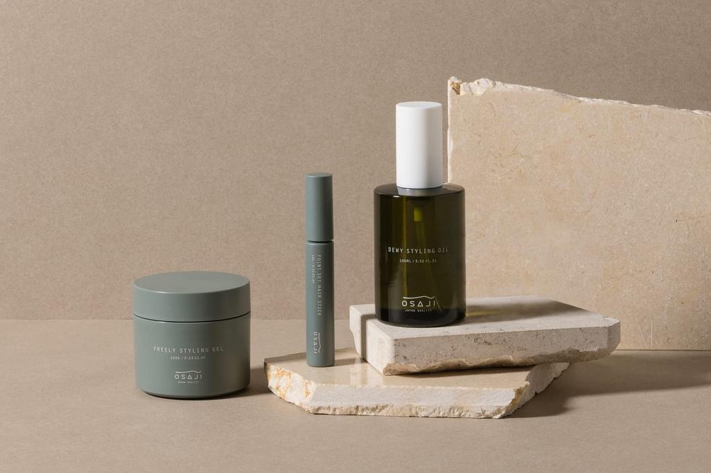 Osaji Freely Styling Gel, Hair Gel, Shiny Hair, Hair Arrangement, 100g