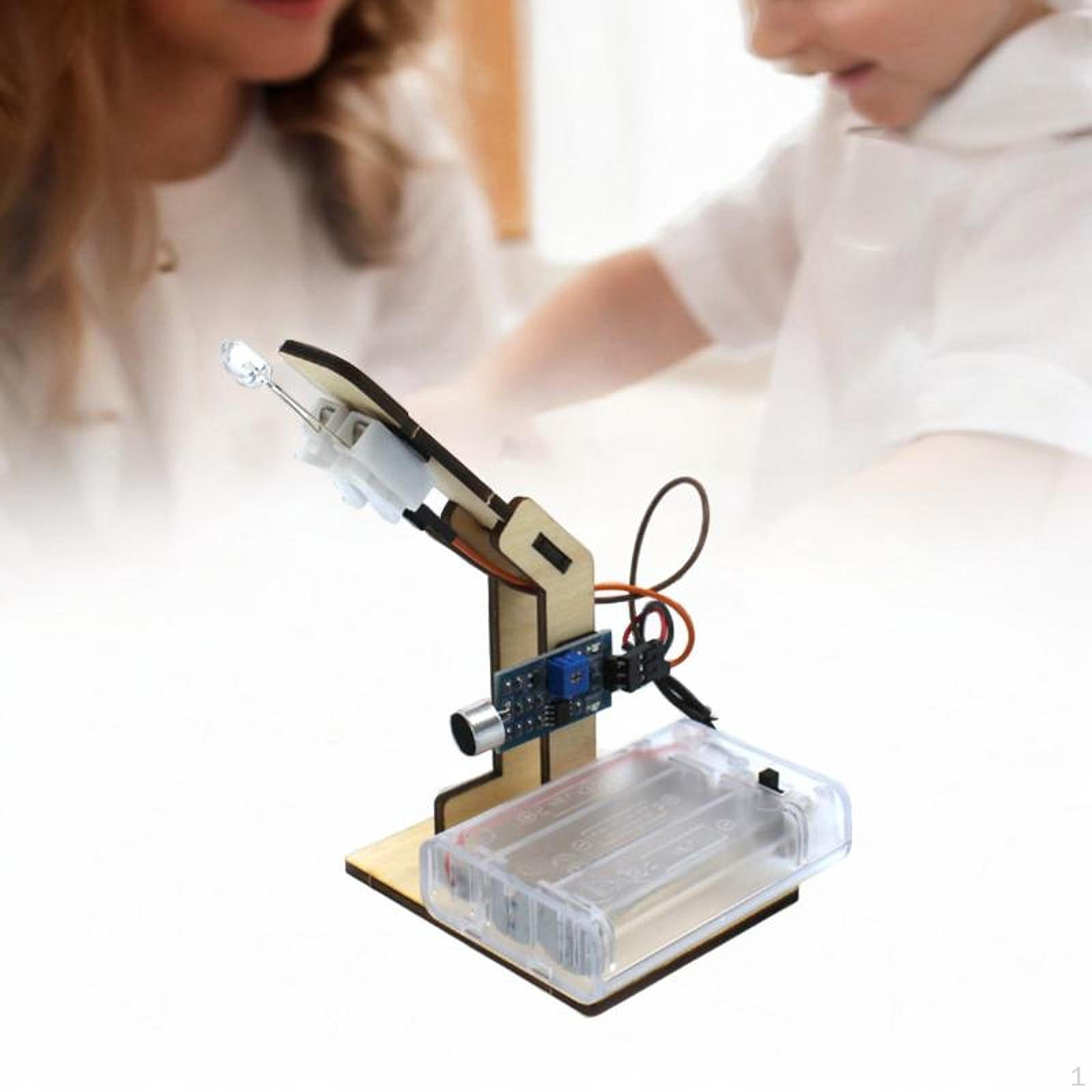 

Активируемая голосом световая модель образовательная научная игрушка мини обучающий эксперимент ручной работы A