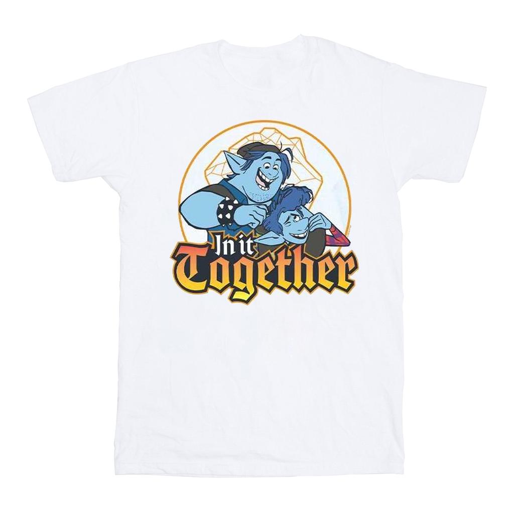 Disney Womens/Ladies Onward In It Together Cotton Boyfriend T-Shirt