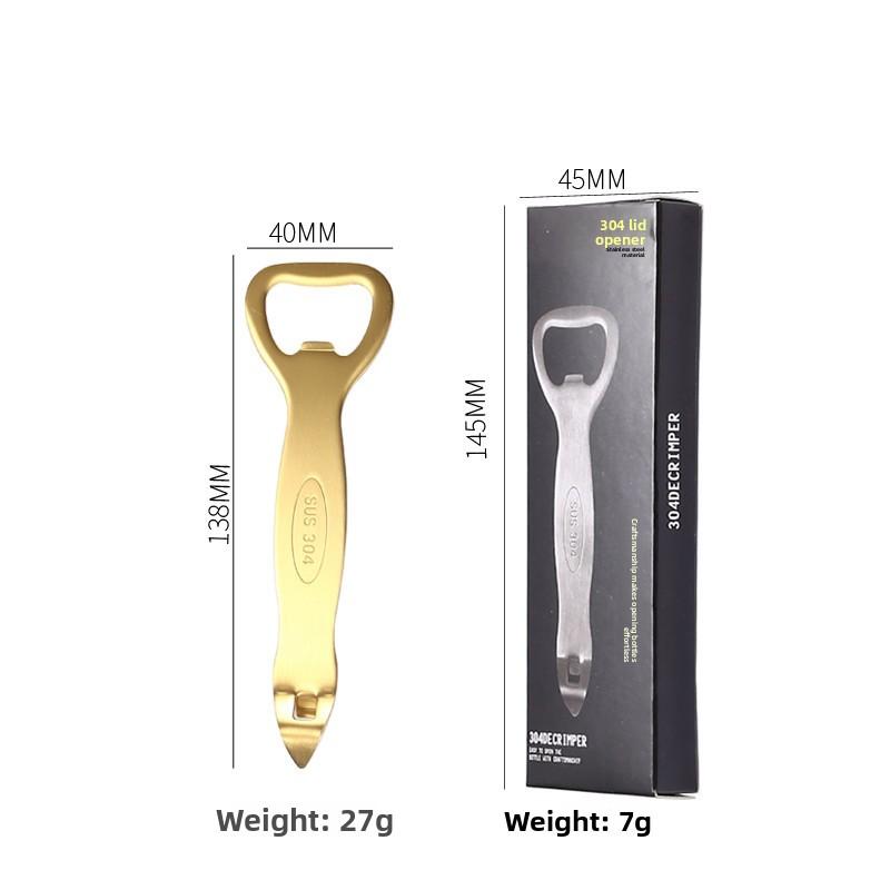 

Stainless steel bottle opener, beer bottle opener, bottle opener, and oral liquid bottle opener gold box золотой