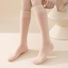 Women's Calf Socks for Autumn and Winter Warmth, Thickened and Fleece Socks, Cashmere Fleece High Thigh-high Long Socks, Knee-length Wool Socks