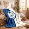 Sheffield Wednesday Theme Fleece Blanket Cozy Soft Plush Blanket For Bedroom Couch Travel