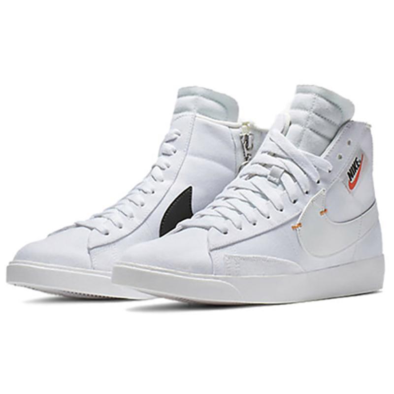 Nike Blazer Mid Rebel Summit White Women's Sneakers Skateboard Shoes BQ4022-102