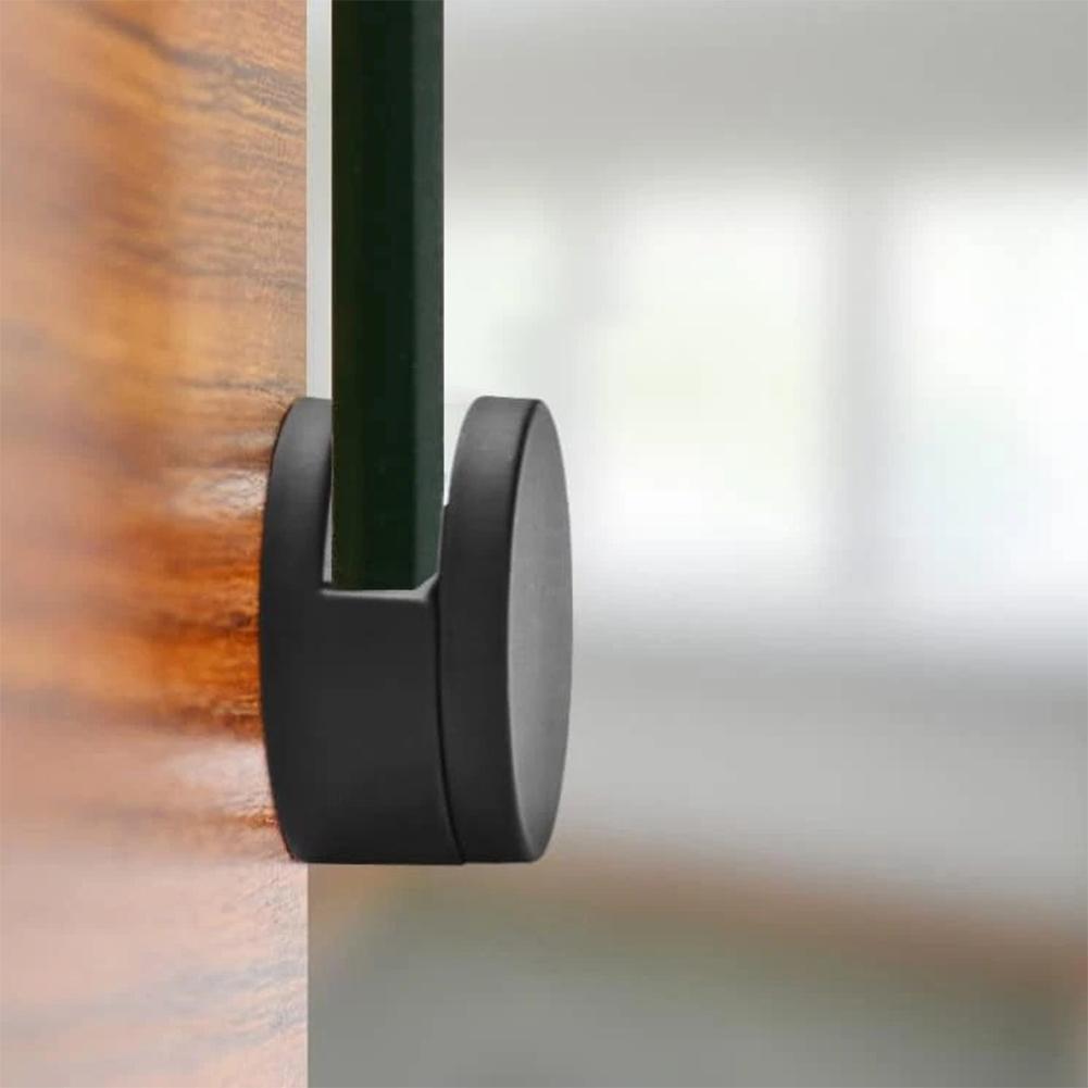 4pcs Bathroom Glass Mirror Zinc Alloy Clips Fixed Support Wall Hanging Mirror Holder Fixing Kit Frameless Clips Clamp Brackets