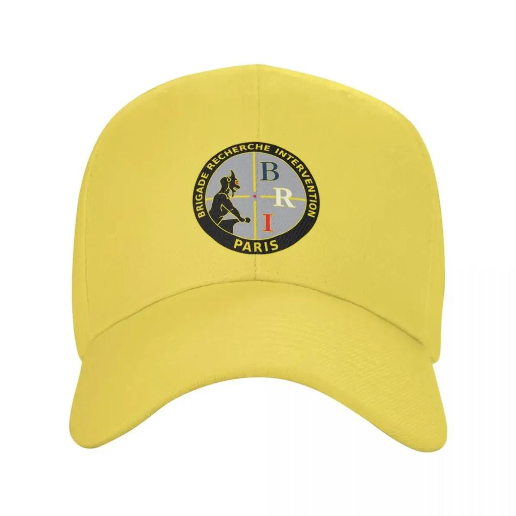 France BRI French Special Elite Police Forces Baseball Cap for Unisex Women Breathable Dad Hat Streetwear Snapback Caps